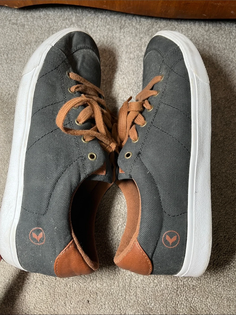 Kustom Mens Travelite Sneakers Shoes Low Top Lace Up size 10